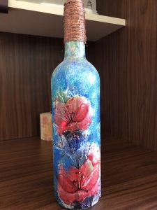 bottle painting minupandit 2021