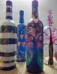 bottle painting minupandit