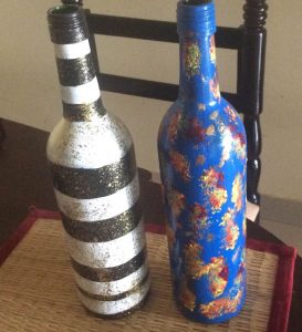 bottles painting wip minupandit