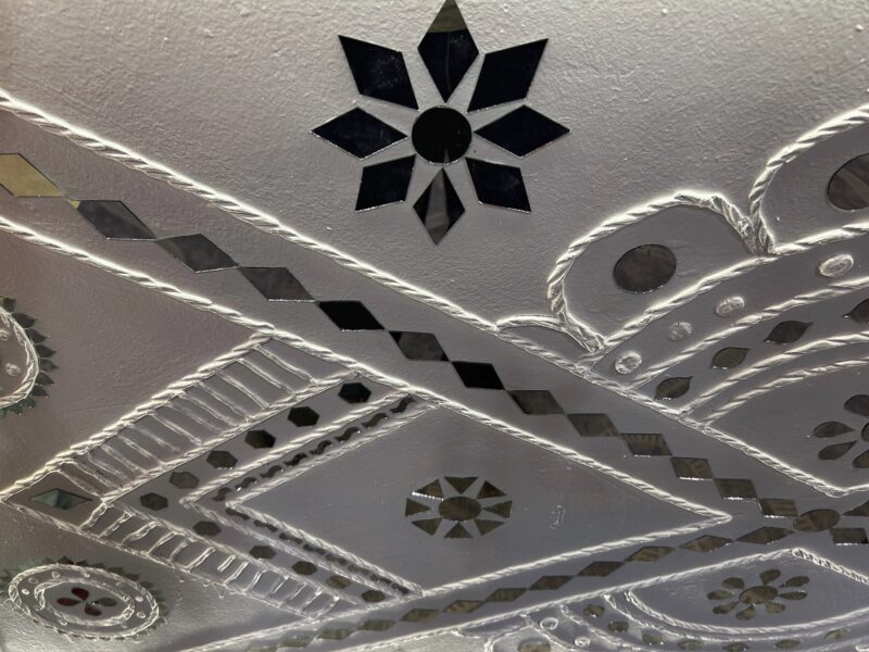 Lipan art at Rann Utsav Office Building