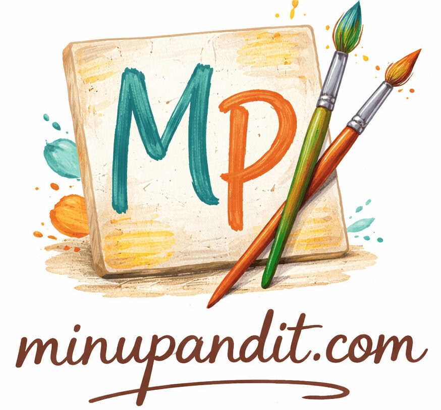 logo for website- minupandit.com